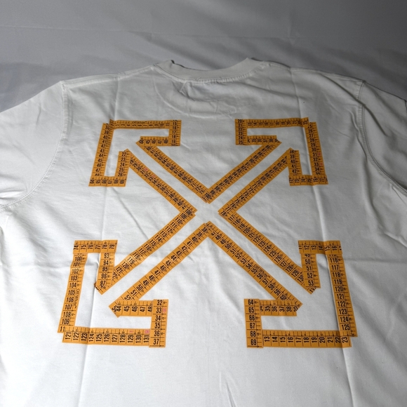 Off-White Cream Short Sleeve Tee - Picture 3 of 3
